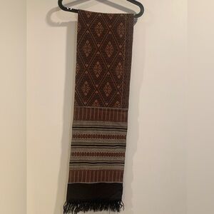 Handwoven Thai cotton shawl